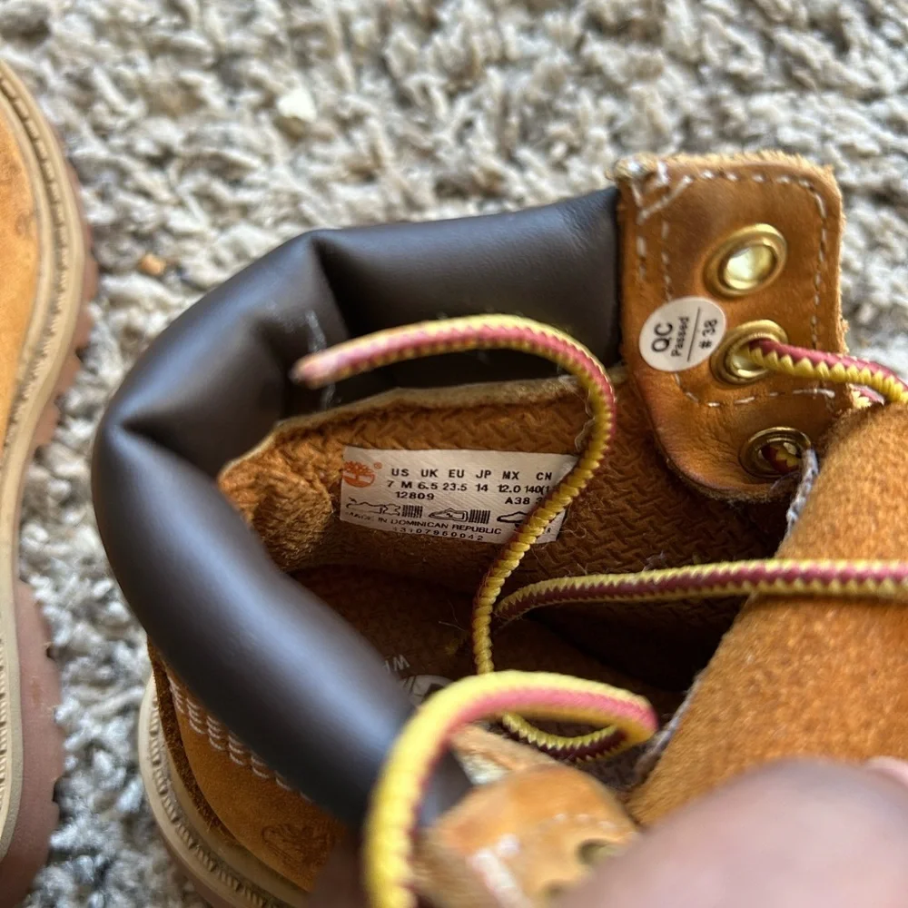 Timberland Kids' Brown Lace-Up Boots